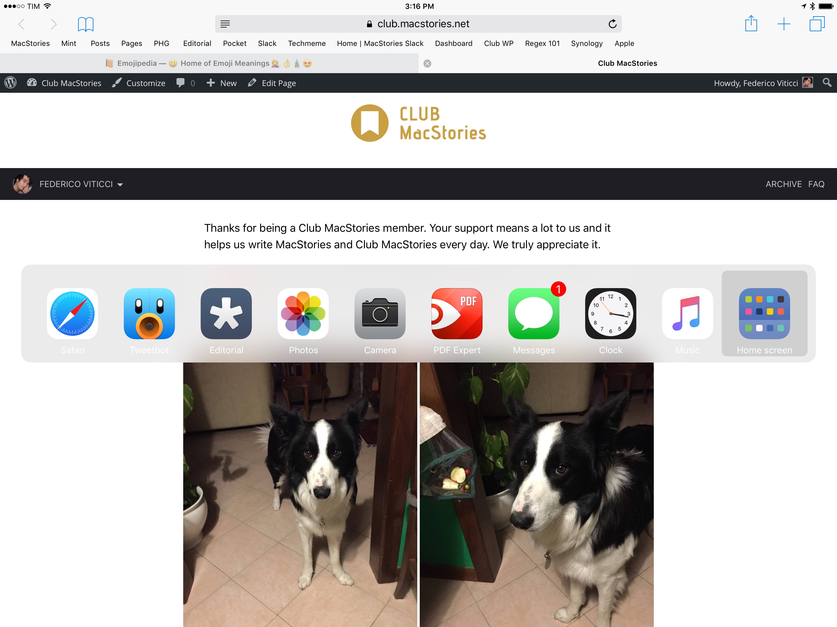 A Home screen shortcut has been added to the Command-Tab app switcher.