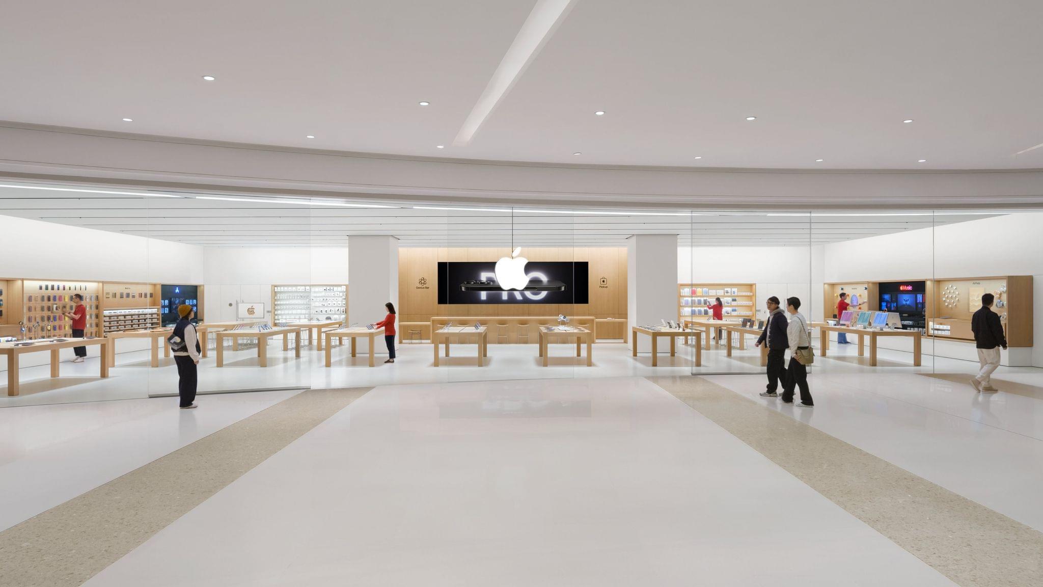 Apple's Anhui,&nbsp;China store. Source: Apple.