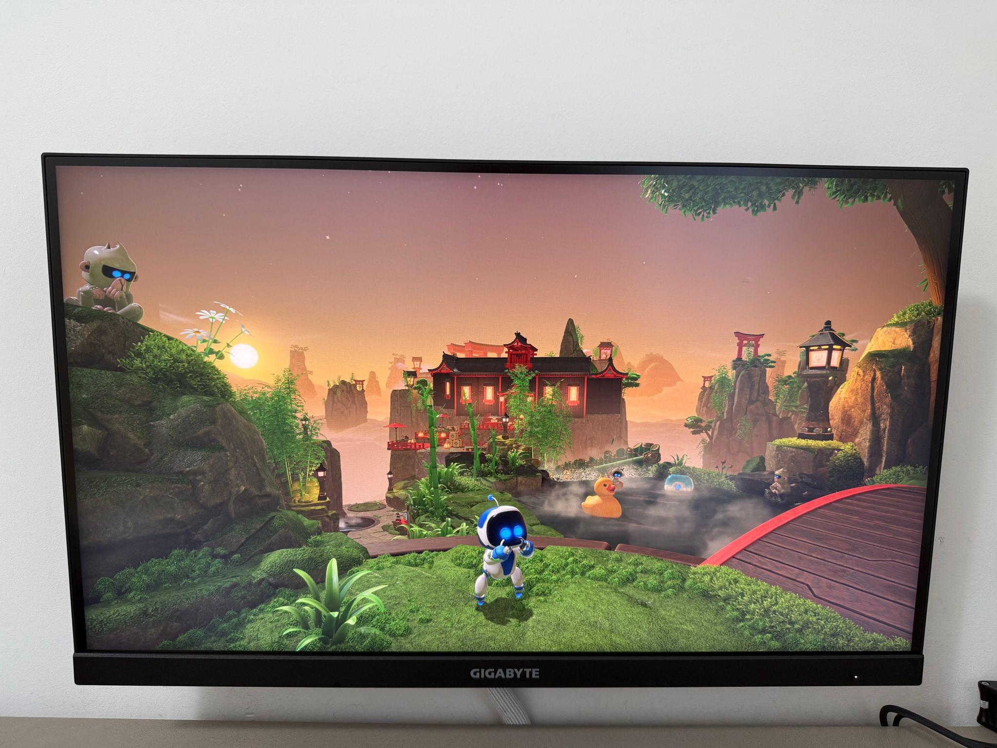 This monitor is terrific for gaming.