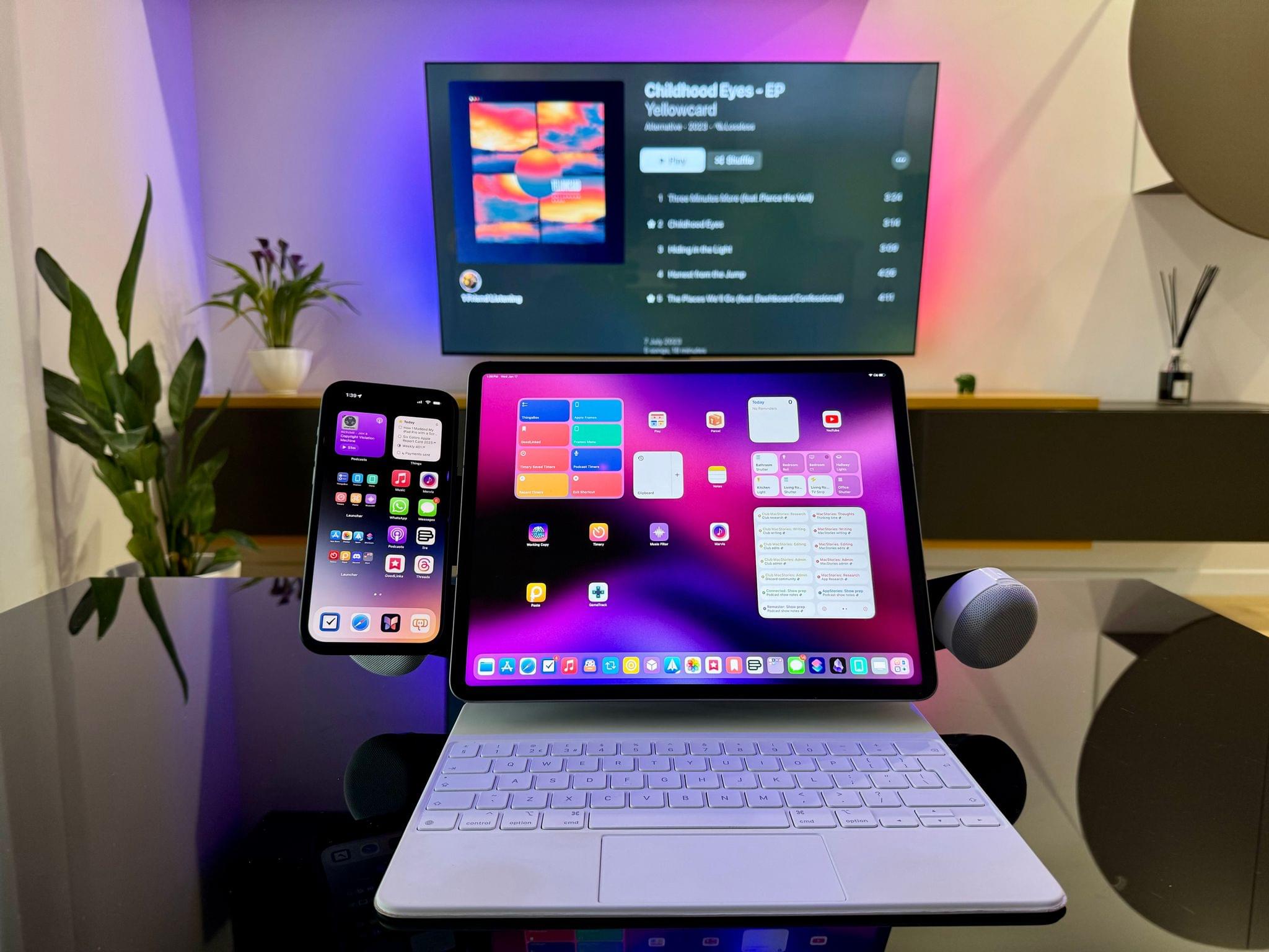 My new, modular iPad Pro 12.9" setup.