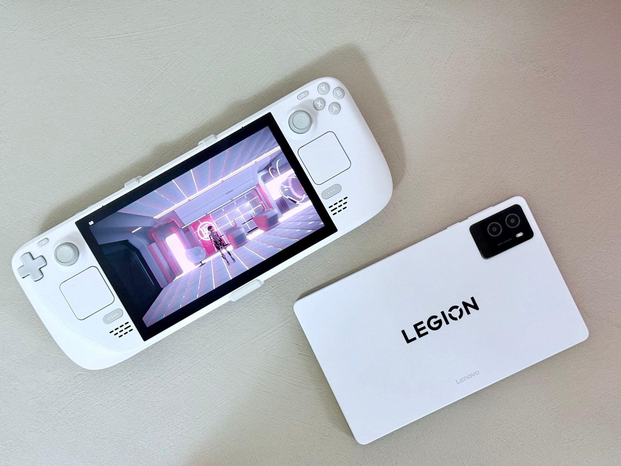 My Steam Deck and Android media tablet.