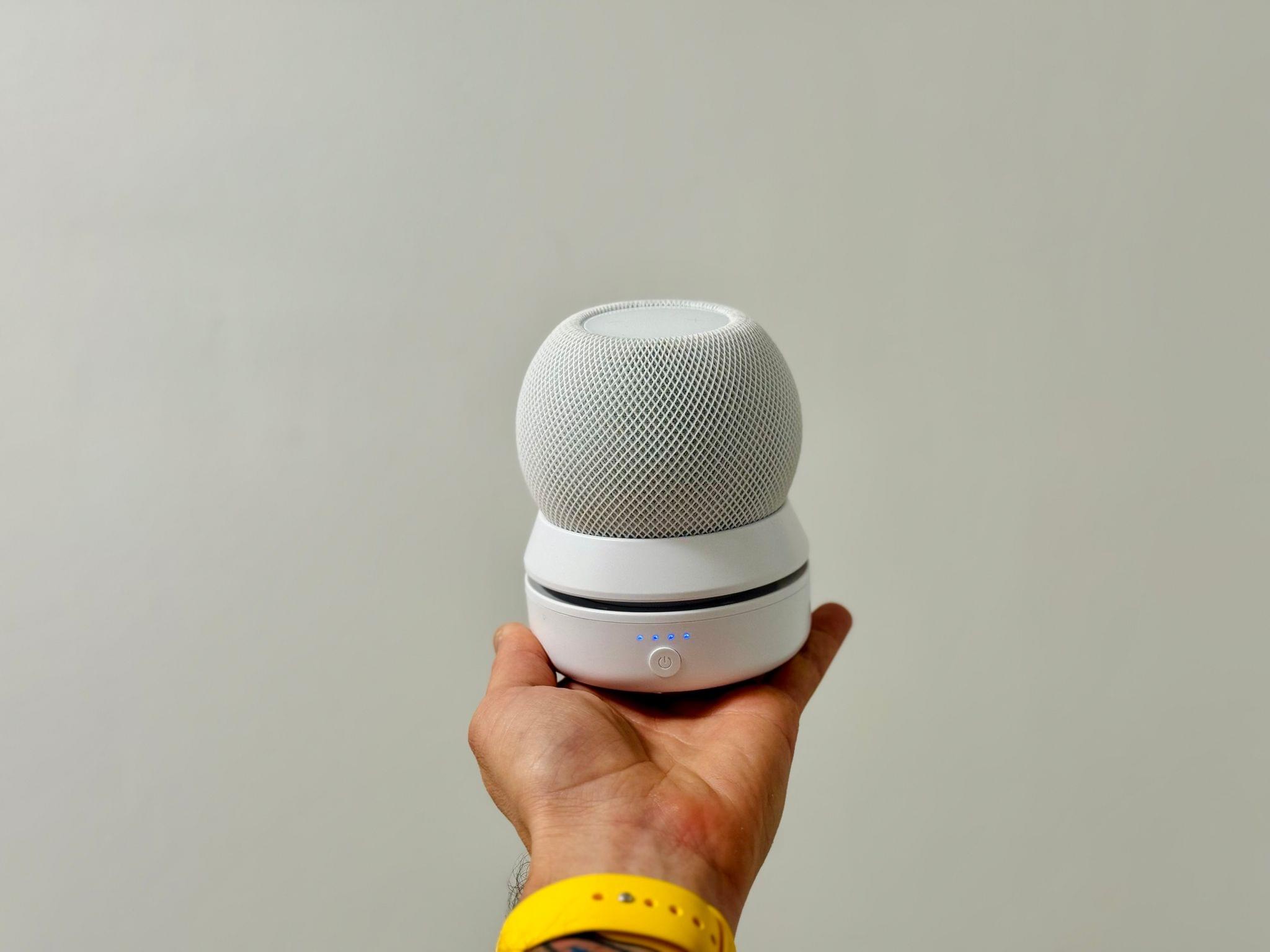 My portable HomePod mini.