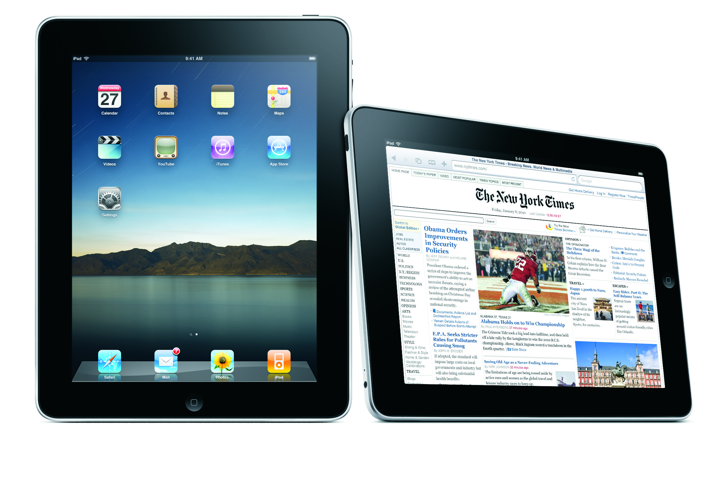 The original iPad.