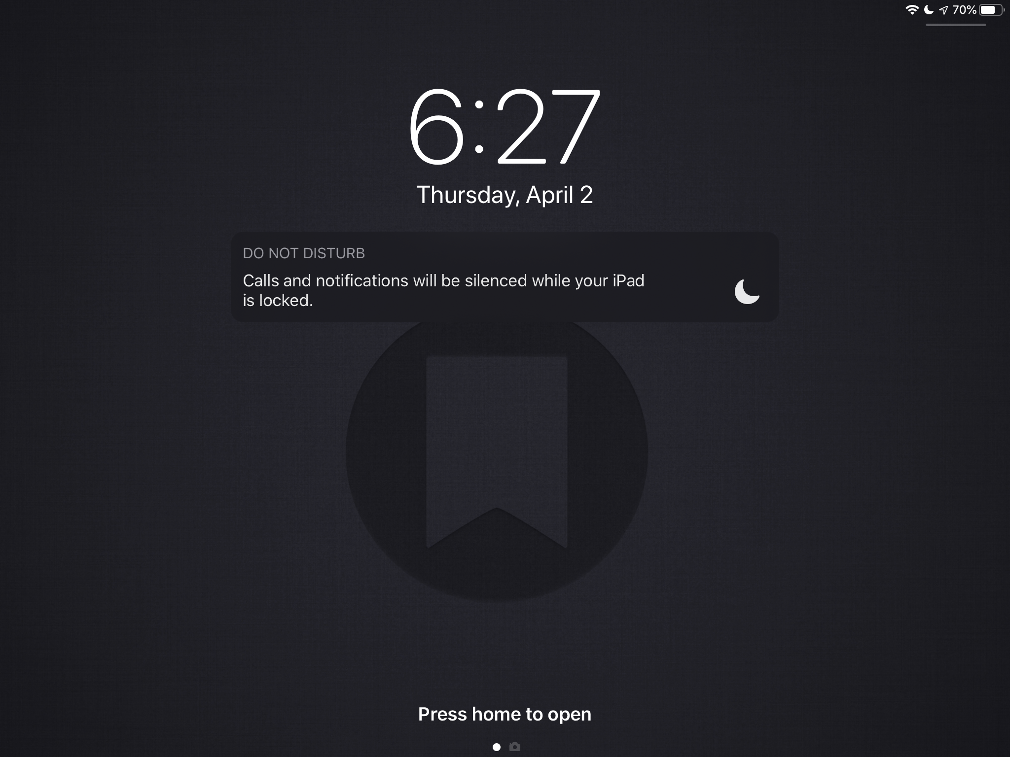 Do Not Disturb is turned on 24/7 and nearly all notifications are turned off.