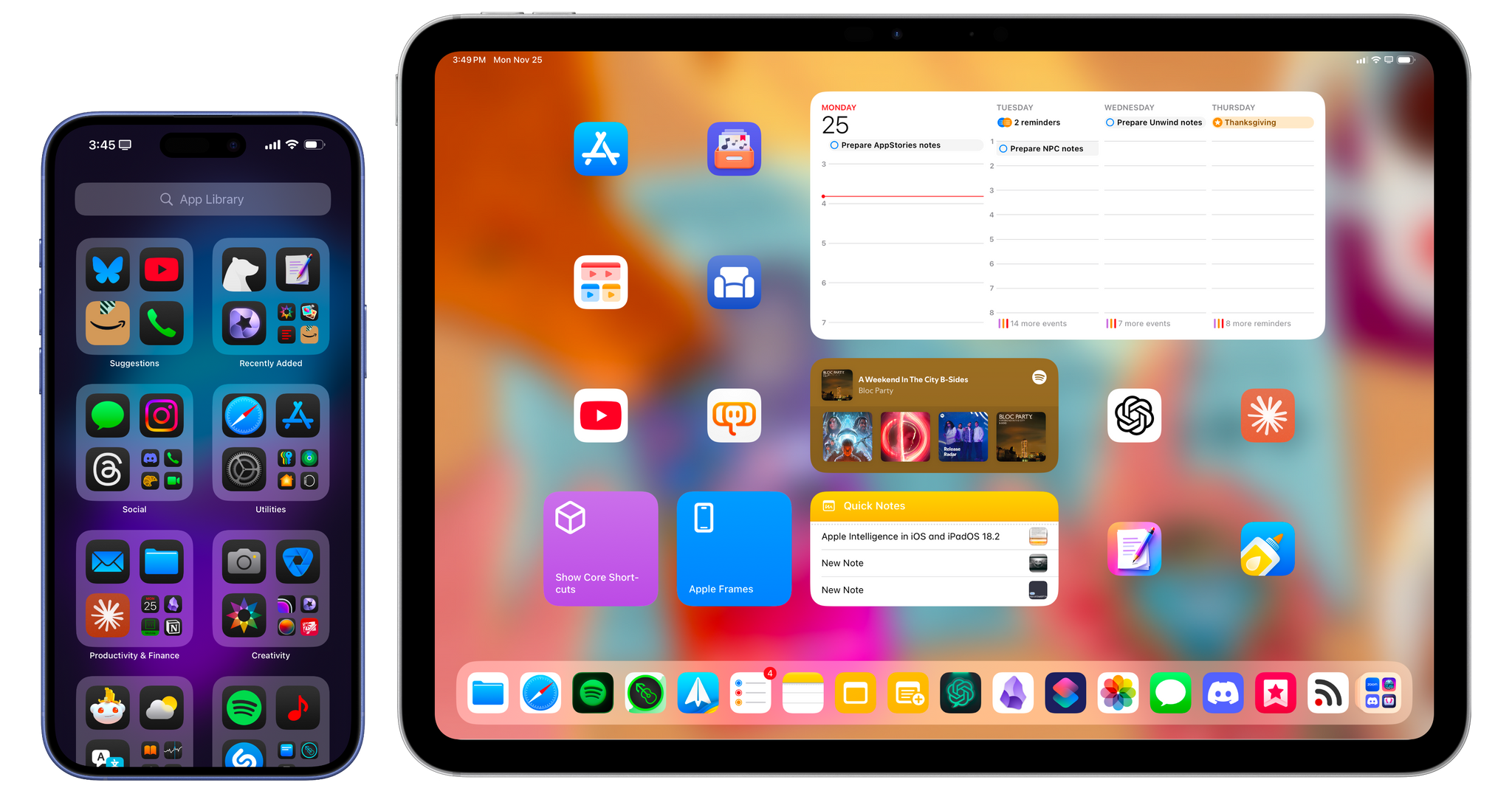 Apple Frames 3.3 supports all the new devices released by Apple in 2024.