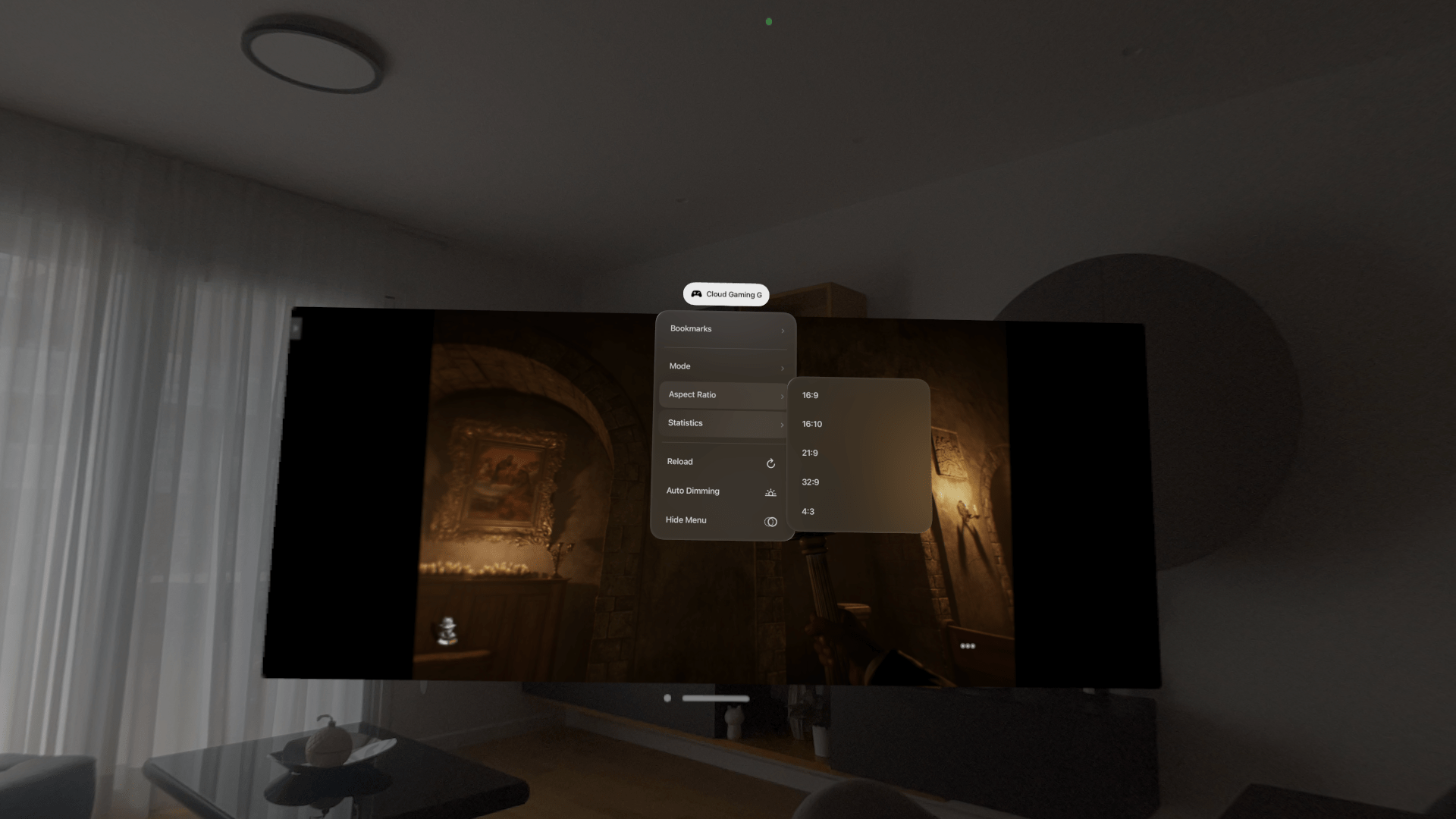 The Nexus⁺ app supports ultra-wide aspect ratios, but HDR is nowhere to be found.