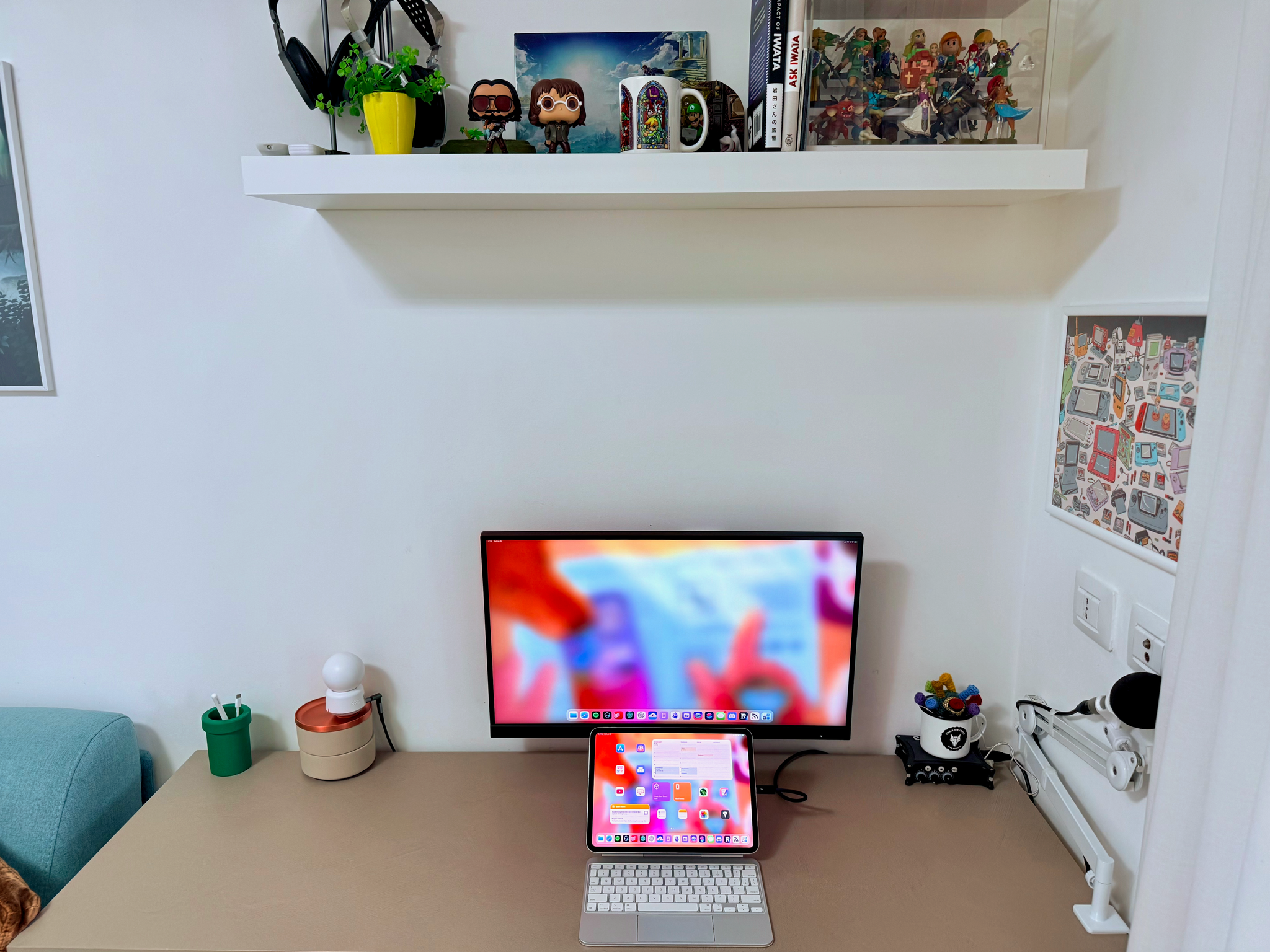My desk.